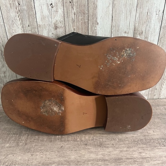 Madewell Black Mule Clogs with Contrast Stitching 7 - Picture 6 of 7